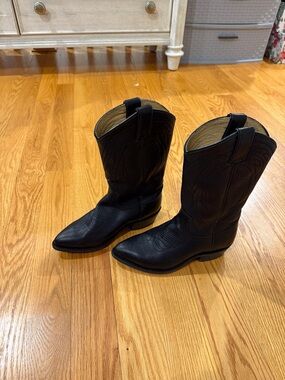 Frye Classic Black Western Boots